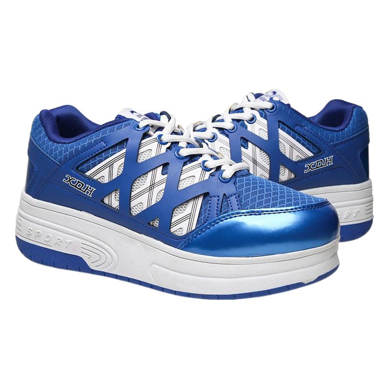 Single and Double Wheels Teen Heelby Shoes for Boys and Students Automatic Female Children's Pulley Bursting Shoes with Wheels Sneakers
