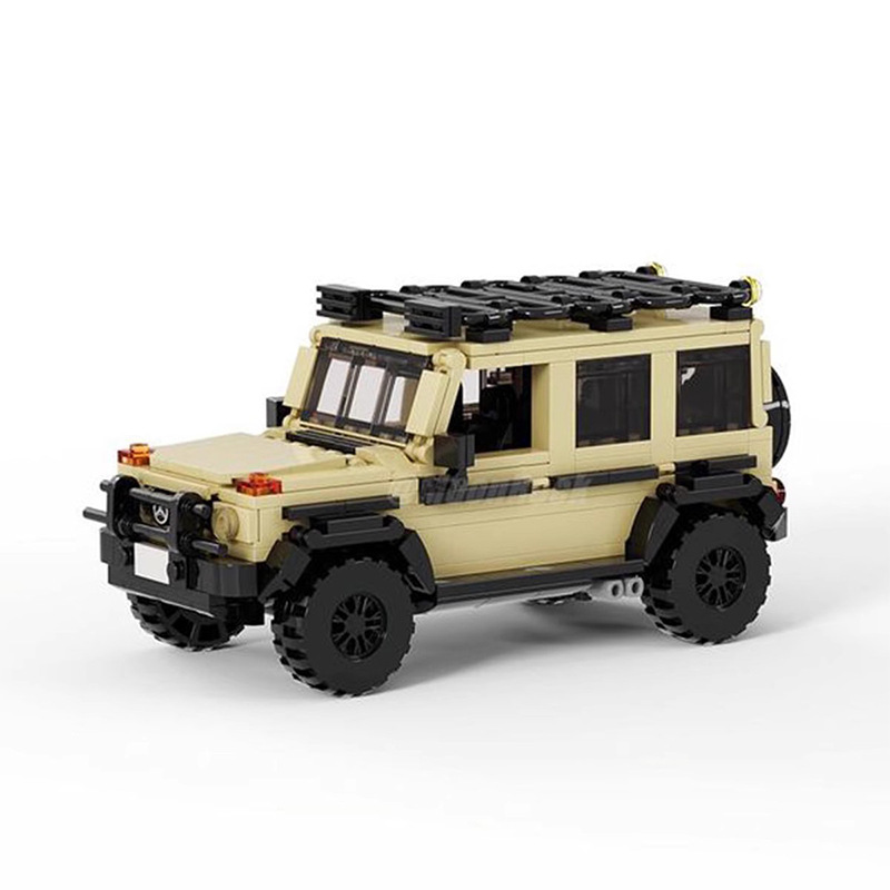 Picture of Compatible with Lego domestic building blocks MOC-118179 Mercedes-Benz G300P8 grid racing intelligence model