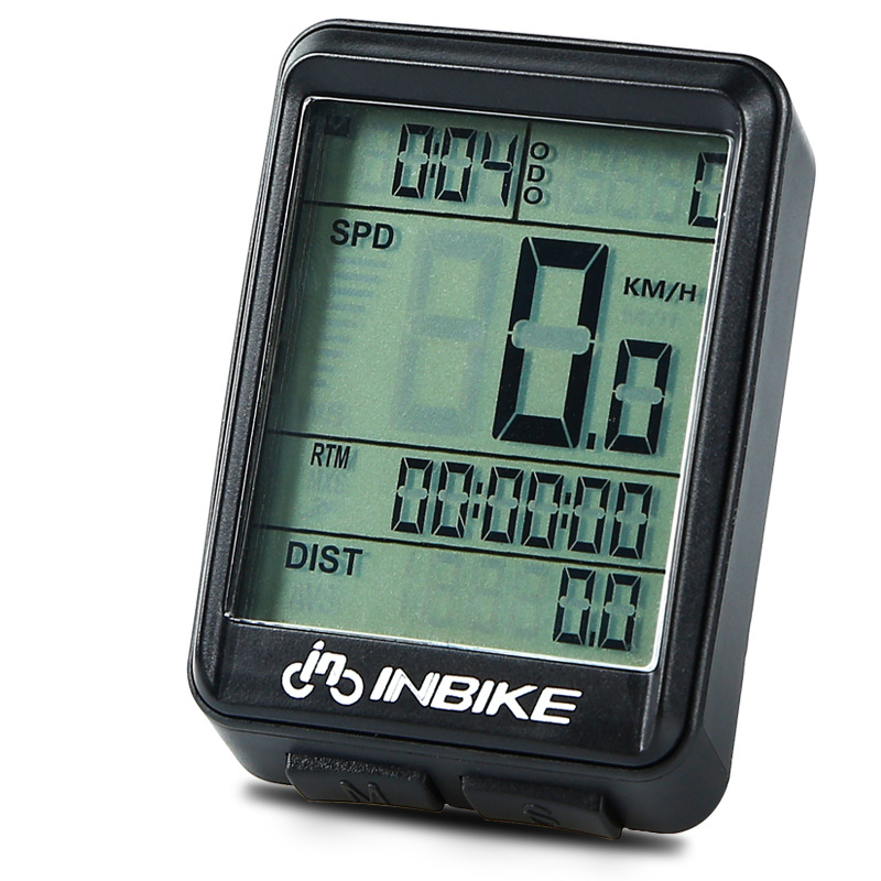 Picture of INBIKE Bicycle Code Table Riding Wireless English Mountain Bike Speed Meter Cross-border Special for Road Bike Odometer