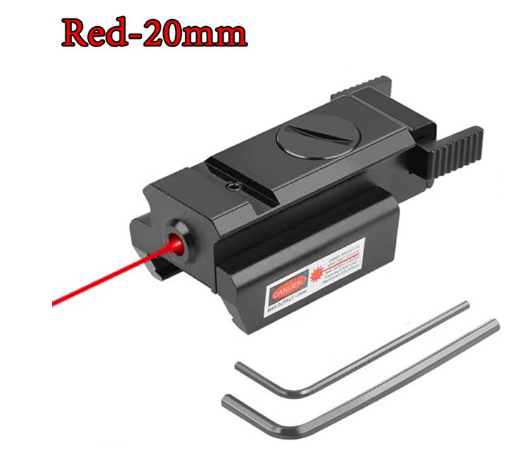 Picture of Mini Ultra-Low Substrate Red Laser Sight Up, Down, Left and Right Adjustable Line Laser Calibrator 11Mm/20Mm