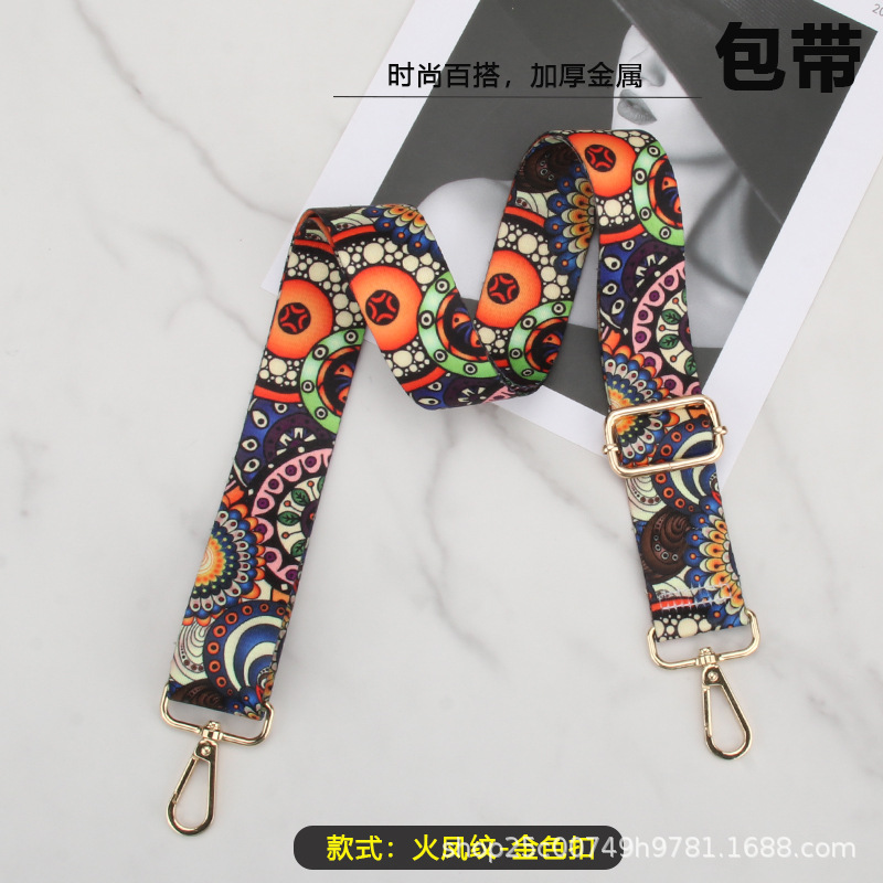Picture of Bag replacement wide shoulder strap women's bag shoulder strap lengthened adjustable bag shoulder strap accessories famous style all-match wide shoulder strap