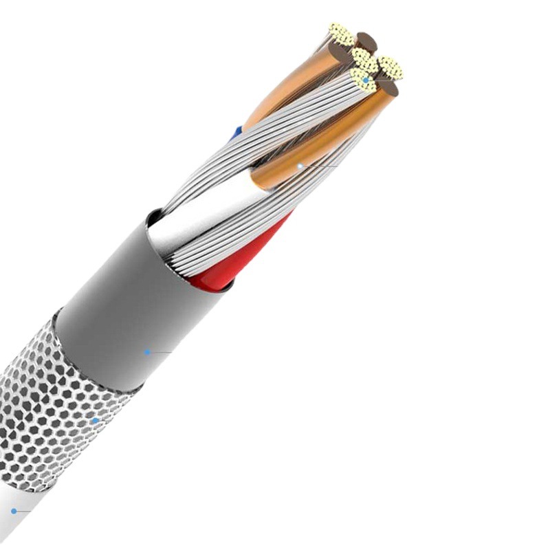 Typec Charging Cable 2A Pure Copper Suitable for Mobile Power Bank Bluetooth Headset Small Home Appliance USB Data Cable