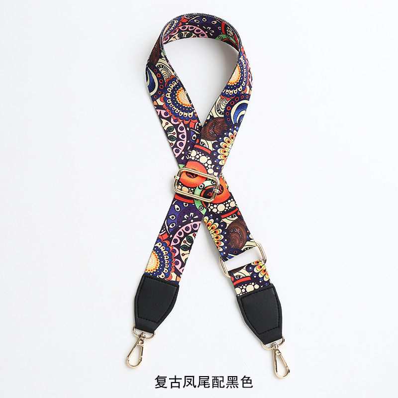 Picture of Bag shoulder strap crossbody bag with adjustable widened shoulder strap nylon ribbon high-end bag strap shoulder strap