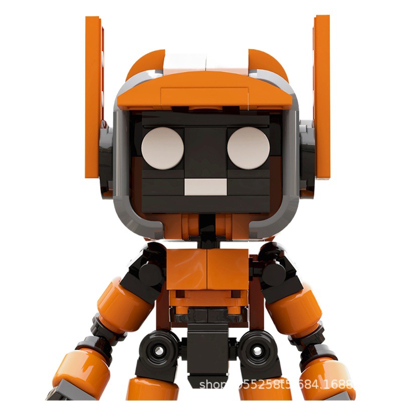 MOC Compatible Lego Pair and Insert Blocks Toy K-VRC Sci-fi American TV Series Love Death and Robot Model Surrounding