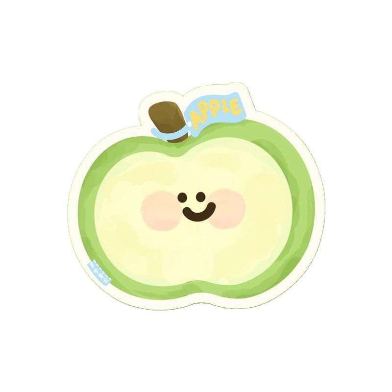 Picture of Special-Shaped Cartoon Mouse Pad Non-Slip Thickeneded Cute Creative Ins Fun Office Game Mat Fruit Red Guava Model
