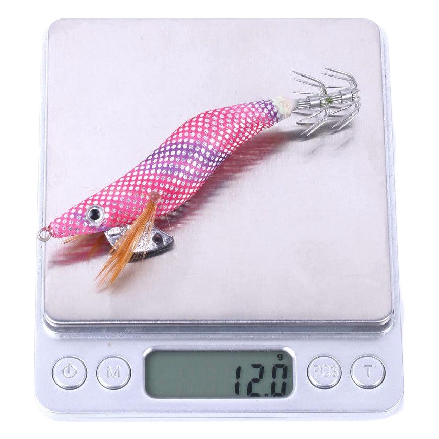 Hengjia/Hengjia 2.5 # 3.0 # 3.5 # Glow-In-The-Dark Simulated Shrimp Squid Needles Set of 10 Boxed Wooden Shrimp Wholesale