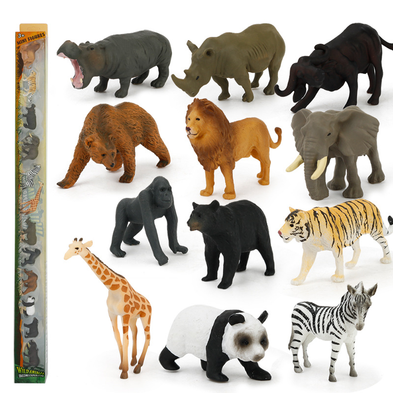 Picture of Popular science toys sand table scene dinosaur marine animal matching knowledge learning card science education cognitive model teaching aids