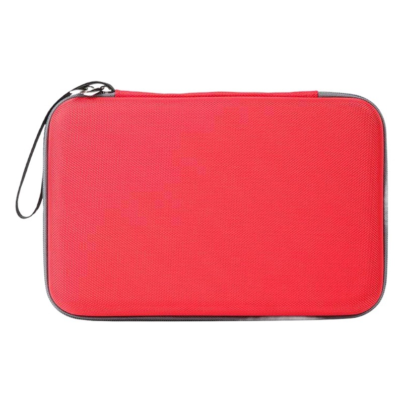 Huisheng Square Table Tennis Racket Set Table Tennis Racket Set Large Capacity Portable Table Tennis Bag Ball Bag Hard Racket Set