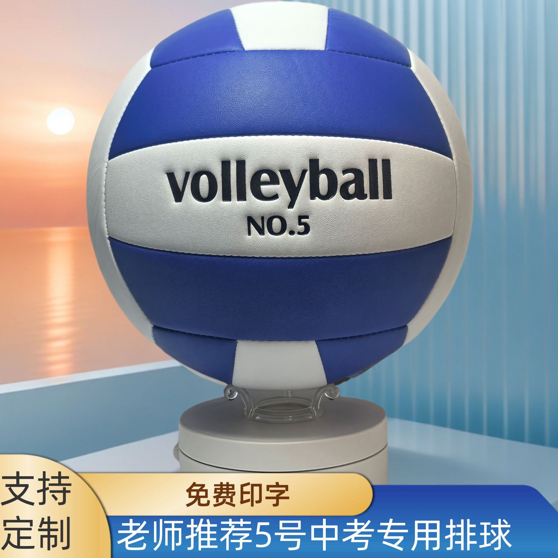 Picture of Special volleyball sports competition training volleyball No.5 junior high school students high school entrance examination standard volleyball soft hard volleyball