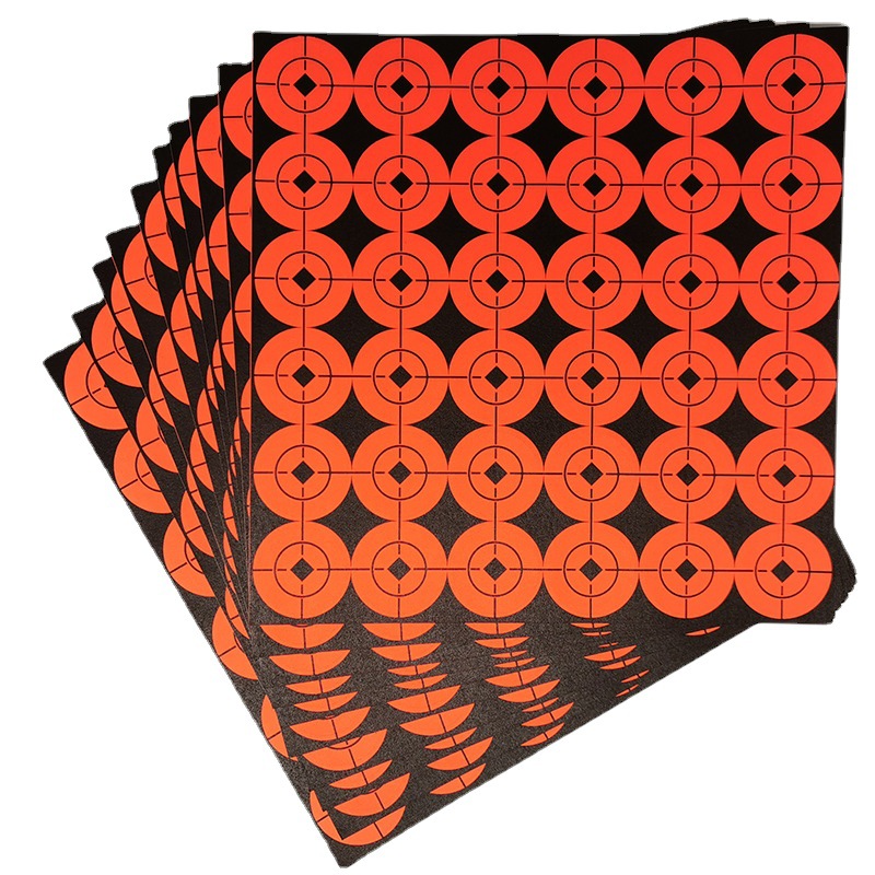Picture of Slingshot practice target sticker 2.5cm substitute small target paper 360 value shooting patch metal target sticker