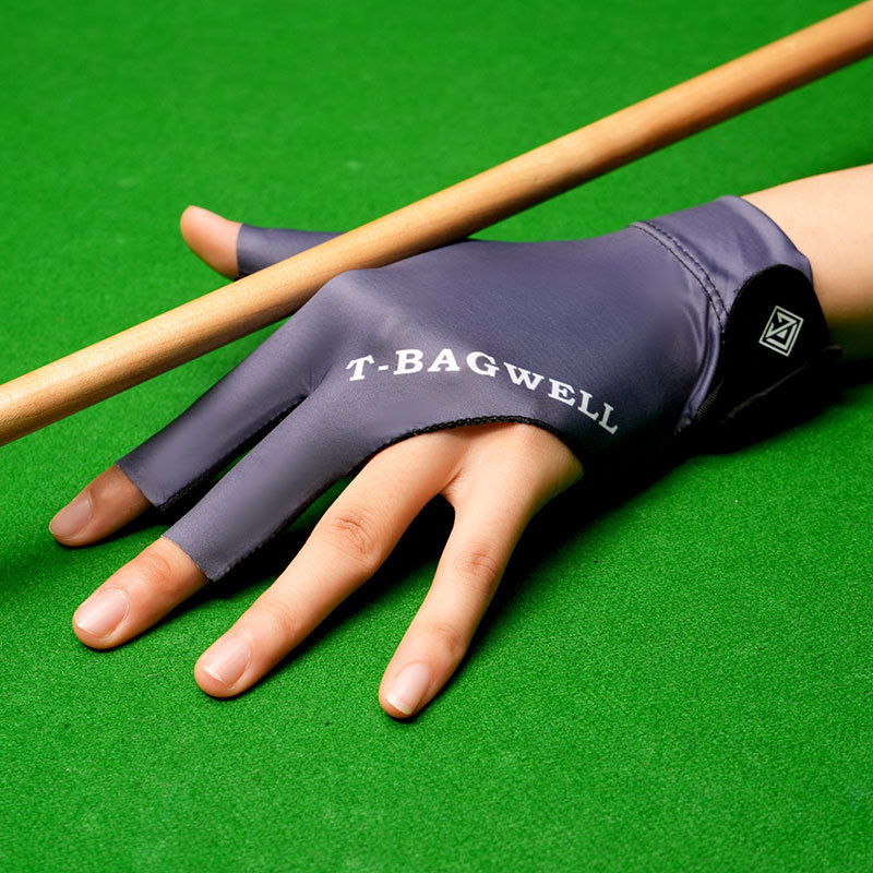 Picture of Billiards Gloves Men's and Women's Billiards Open Finger Professional Snooker Game Special Non-Slip Thin Three-Finger High-Elastic A34-TQ