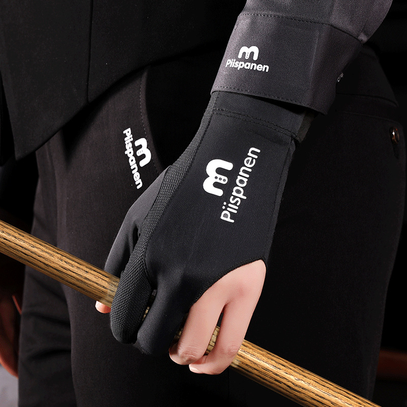 Picture of Billiard Gloves Three-Finger Breathable Thin Non-Slip Snooker Billiard Gloves Men's Ice Silk Stretch Professional Women's Gloves