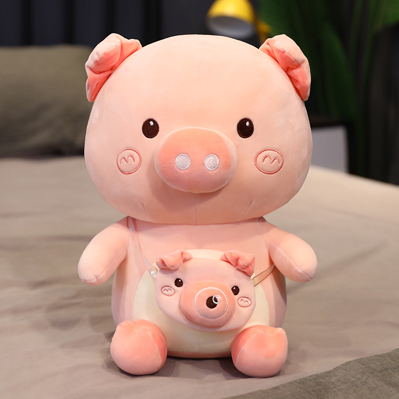 Picture of Internet Popular Bubble Pig Doll Camera Pig Doll Cute Plush Toy Girl's Sleeping Pillow Gift