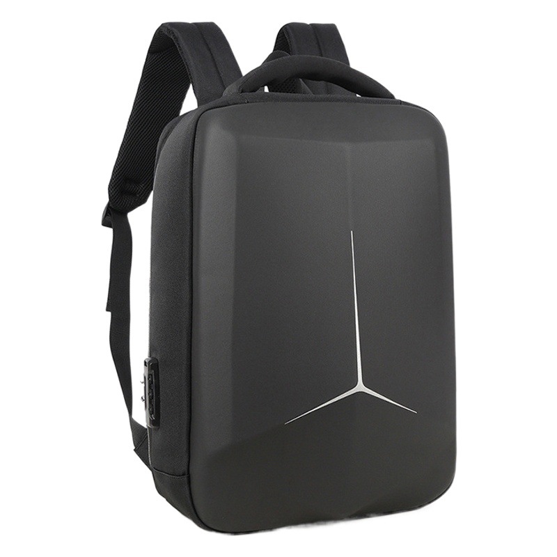 New fashion backpack large capacity hard shell compression motorcycle backpack trend e-sports 17 inch large capacity computer bag