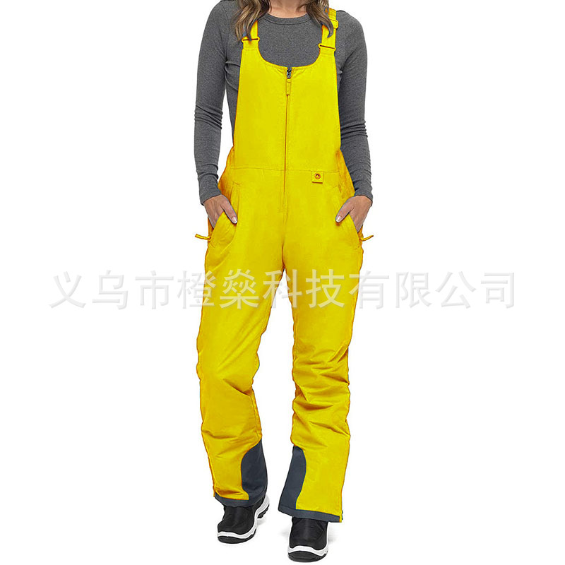 Picture of Popular Outdoor Ski Overalls for Men and Women, Waterproof and Windproof Assault Pants with Cotton and Wear-Resistant Winter Snow Pants