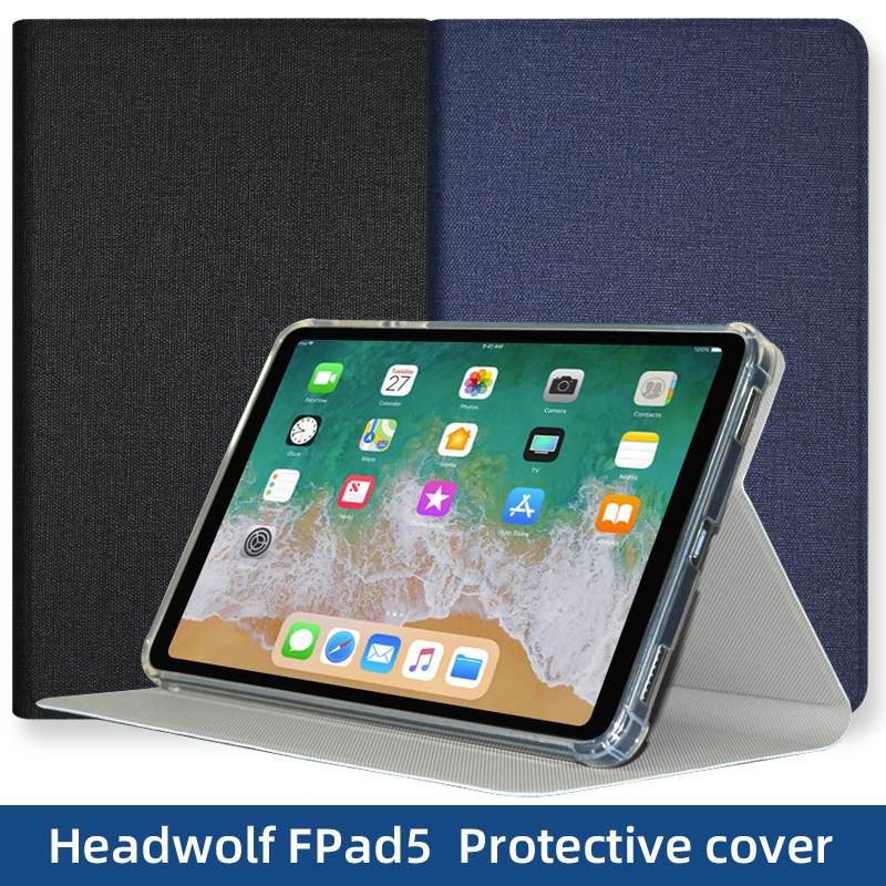 Suitable for Headwolf Fpad6 Tablet Protective Case Headwolf Fpad7 Tpu Soft Shell 5 Bracket Leather Case