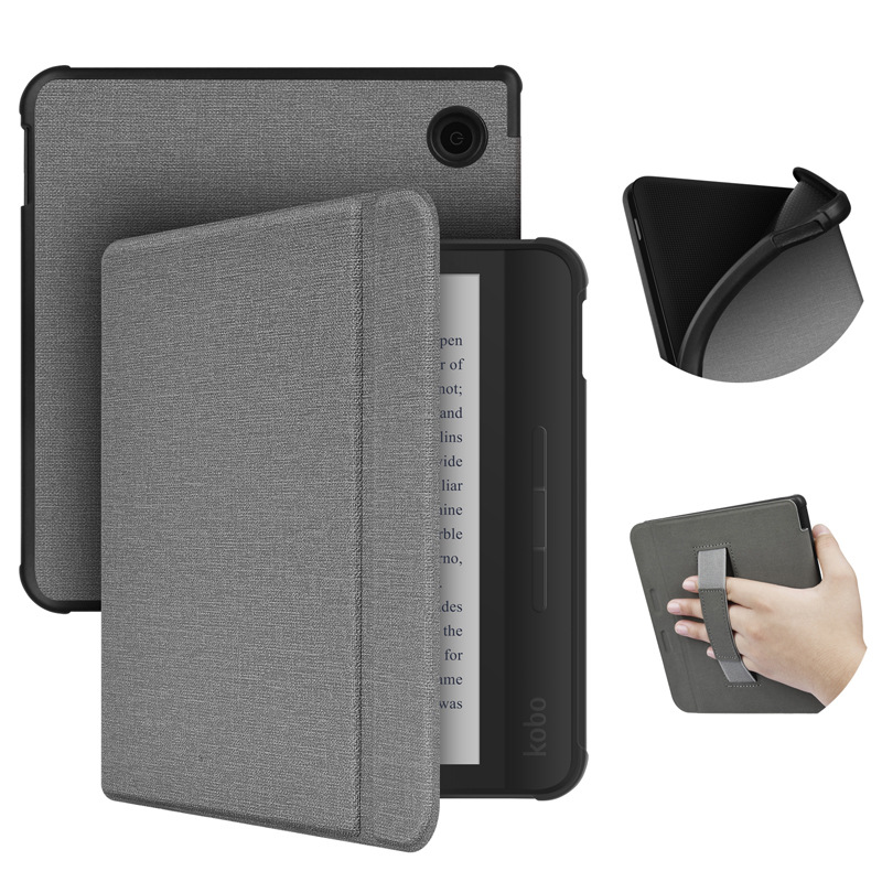 Picture of Suitable for 2024Kobo Libra Color Handheld Cloth Pattern Tpu Protective Case Kobo 7inch E-Book Protective Case