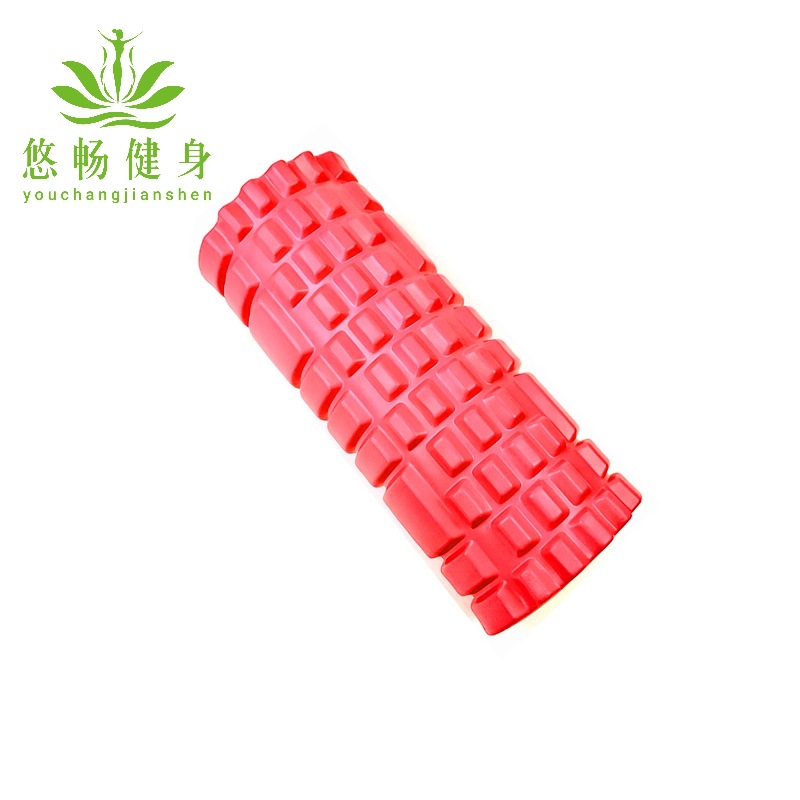 Picture of Eva Hollow Yoga Column 33cm Stereo Dot Mace Muscle Fitness Massage Stick 3D High Hardness Foam Shaft
