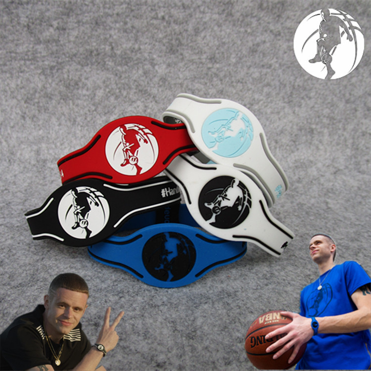 Basketball street ball DEUCE Professor sports bracelet watch with silicone portrait wrist strap fans jewelry high-end
