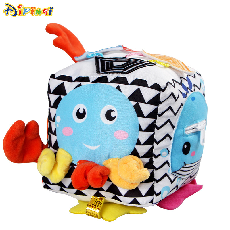Picture of Aipinqi Crab Rubik's Cube Infant Teaching Aids Infant Early Education Learning Dressing Toys Baby Enlightenment Spot Puzzle