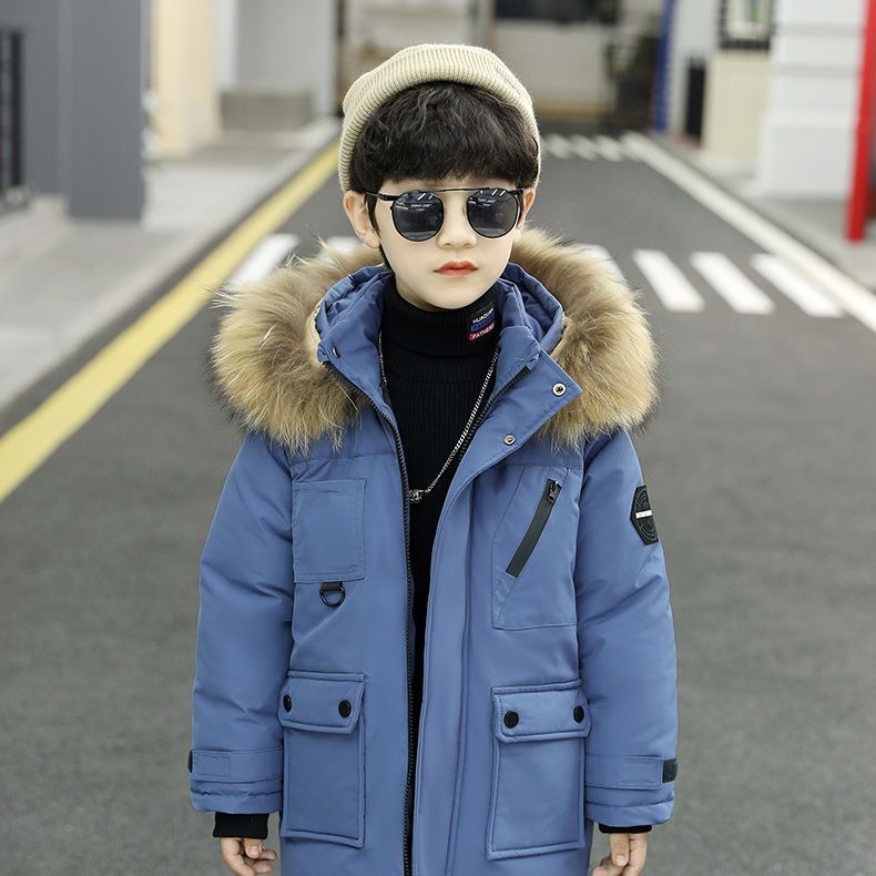 Picture of Children's clothing boys' cotton-padded coat 2023 New down cotton-padded coat winter clothing medium and big children boys' cotton-padded coat fashionable western style coat