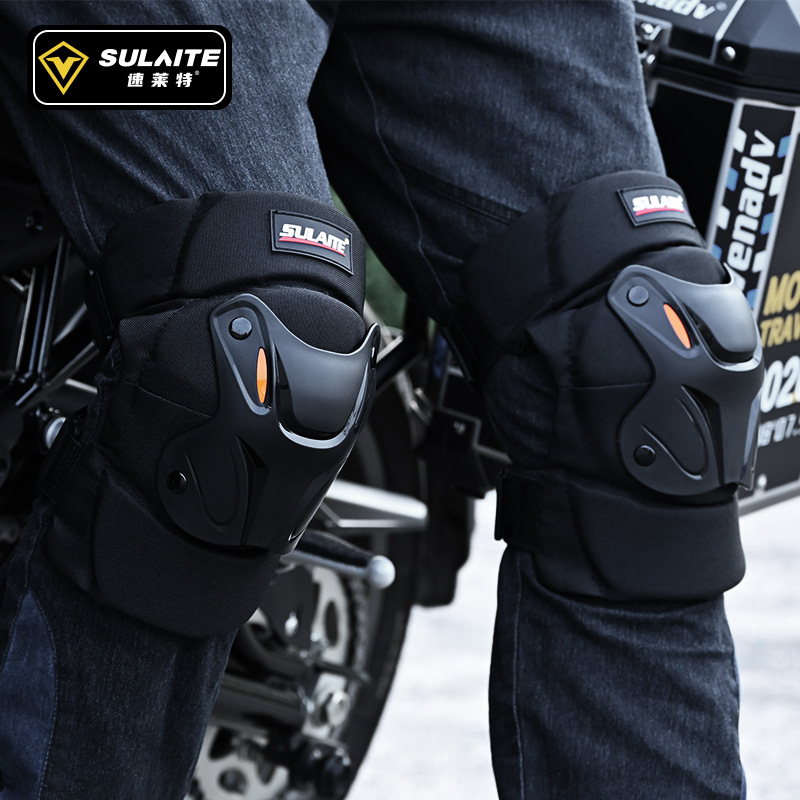 Picture of SULAITE motorcycle riding equipment guards off-road riding anti-knee pads electric motorcycle riding elbow guards
