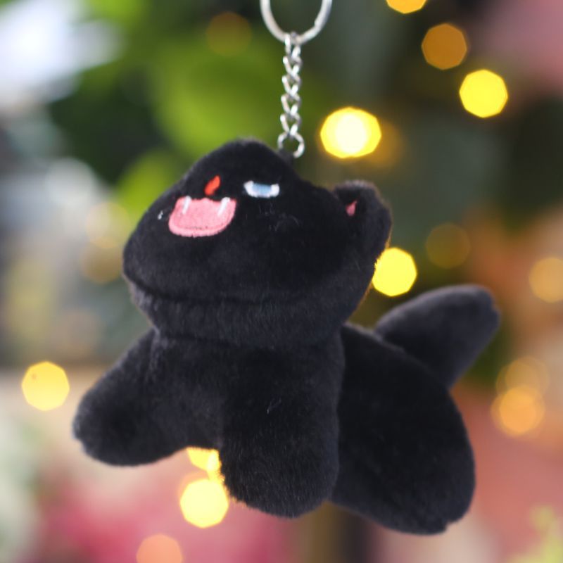 Picture of Cute Lucifer Kitten Mouse Pendant Plush Toy Doll Bag Pendant Doll Keychain Grasp