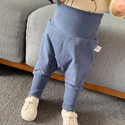 Picture of Clearance No Return No Change Baby High Waist Belly Pants Girls' Large PP Pants Children's Baby Children's Harlan Pants