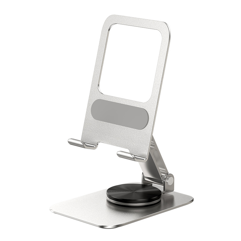 Picture of Cross-border All-metal Mobile Phone Bracket Foldable Rotating Portable Chattering Desktop Phablet Bracket Gifts