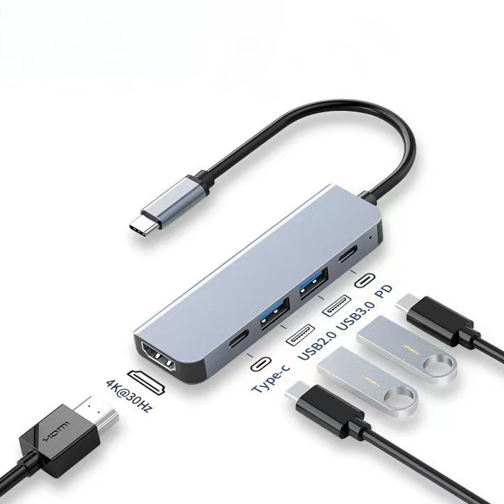 Picture of 3in1 Integrator Typec Mobile Phone Tablet Game Console USB Docking Station Switch Three-In-One Docking Station
