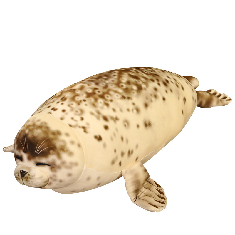 Picture of New Sea Lion doll creative down cotton seal plush toy aquarium gift girls' pillow cross-border
