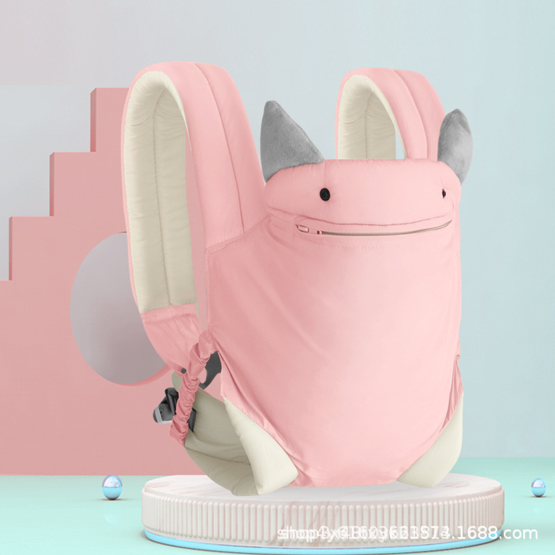 Picture of Baby sling for going out simple front and back dual-use front holding type baby back multi-function light four-season back doll artifact