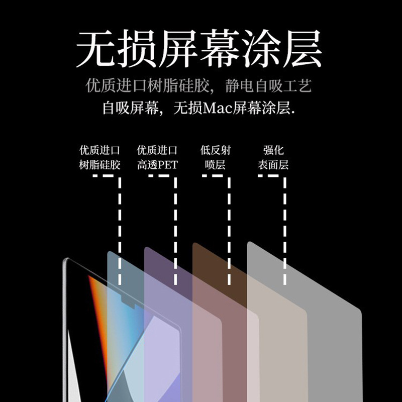 Picture of Suitable for 23 MacBook air15.3 computer M2 protective film air13.6 anti-reflection AR film