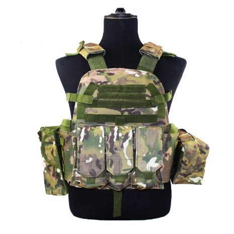 Picture of Cross-border multi-functional tactical vest 6094 executive seal combat combination CS vest outdoor vest manufacturers