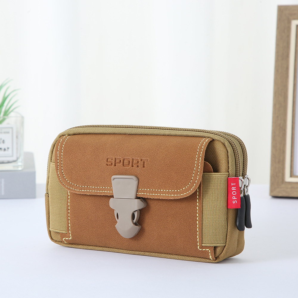 Picture of Mobile Phone Card Waist Bag Men's Outdoor Travel Storage Bag Mobile Phone Bag Card Bag Waist Bag Strong and Durable Waist Bag Wholesale