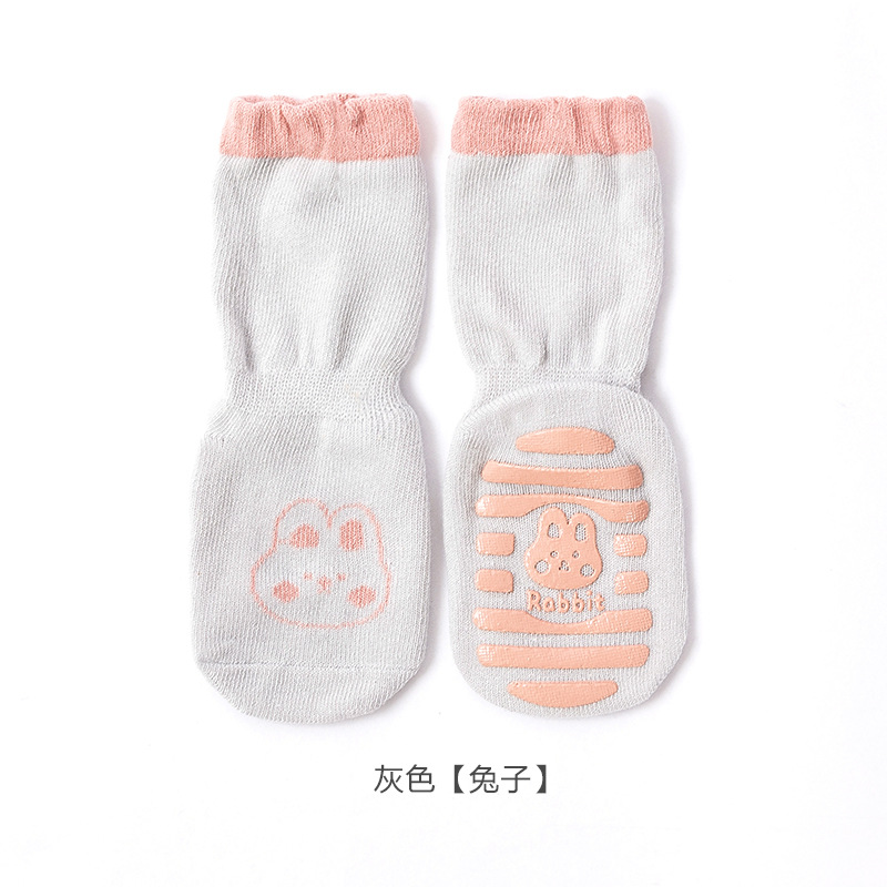 Picture of Children's Socks Summer Class a Thin Baby Socks Cartoon Non-Slip Floor Socks Spring & Fall Newborn Baby Toddler Socks