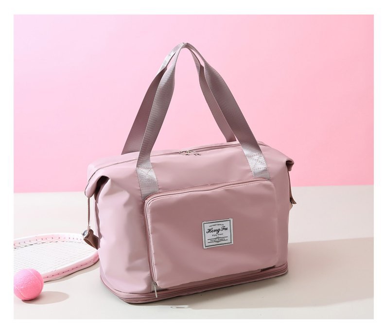 Picture of Factory wholesale large capacity travel bag wet and dry separation sports portable shoulder bag foldable extended gym bag