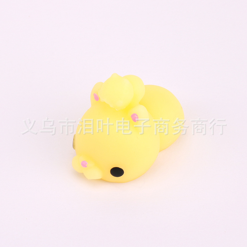 Picture of Cross-border soft Glue Creative students decompression stall selling decompression pinch music small animal vent toys small dumplings