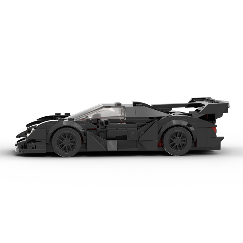 Picture of Moc Compatible with Lego Speed 8-Grids Car Apollo Ie Apollo Difficult Boys Car Model