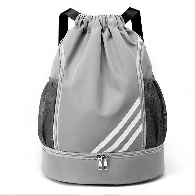Picture of 2024 New Drawstring Pocket Backpack Outdoor Training Basketball Bag Large Capacity Travel Fitness Bag Backpack