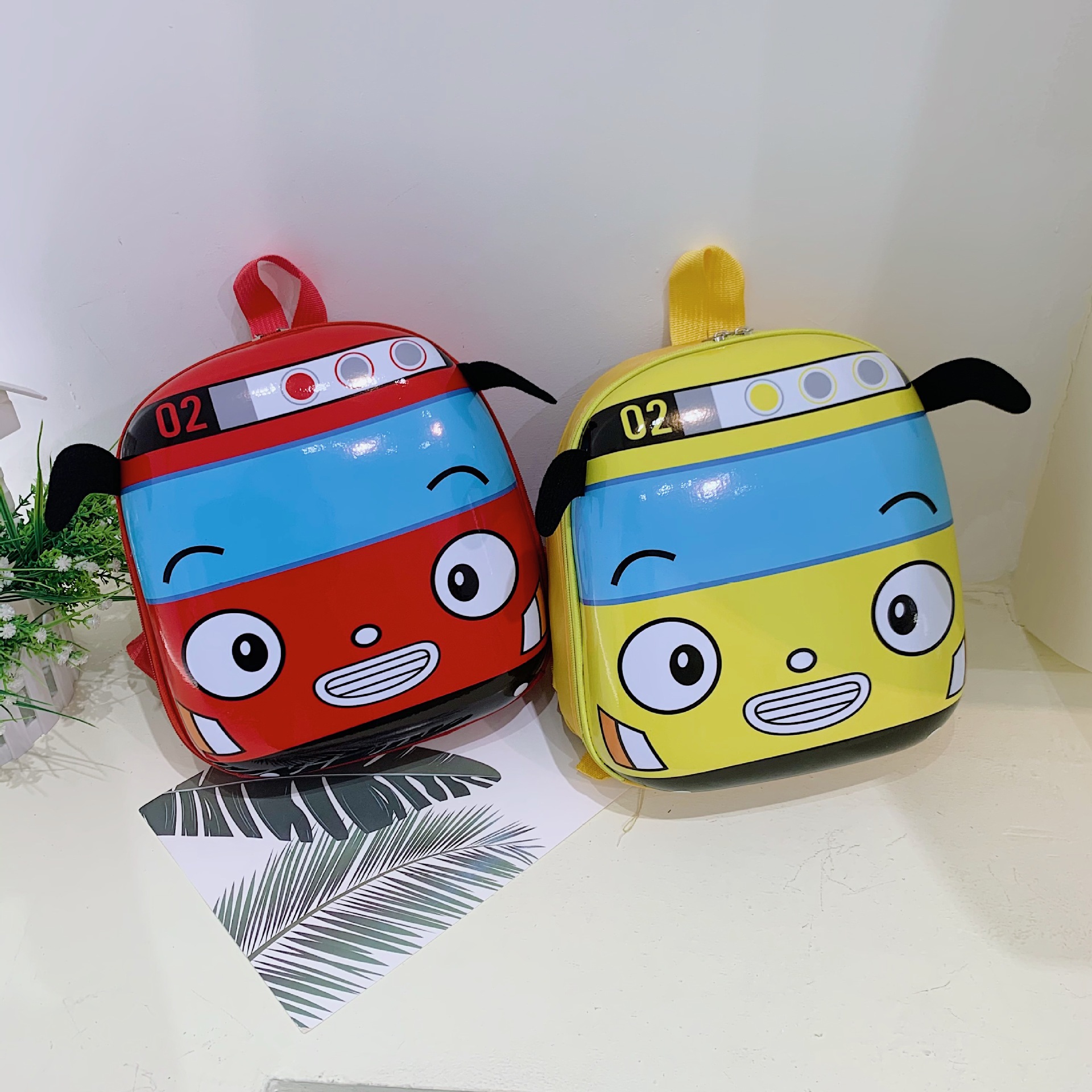 Picture of Cute Kidsren's Bag 2024 Summer New Baby Backpack Kindergarten School Bag Male and Female Baby Casual Backpack Trendy