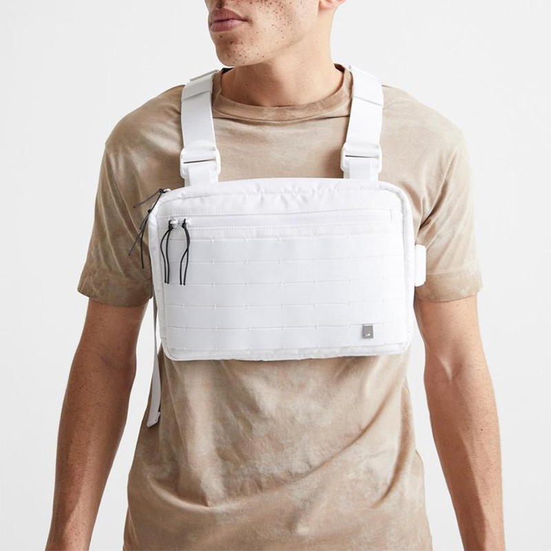 Picture of ins Kanye Same Style Men's and Women's Waist Bag Street Fashion Brand Tactical Chest Bag Functional Industrial Vest Chest Backpack