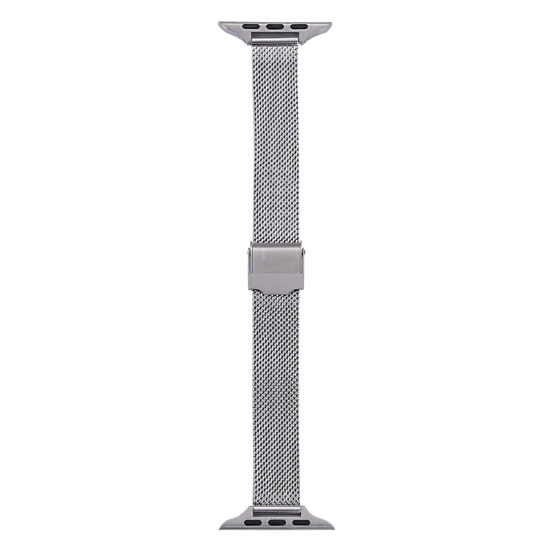 Suitable for Apple Milan nice iwatch watch strap double insurance buckle 06 line small waist 14mm woven mesh belt