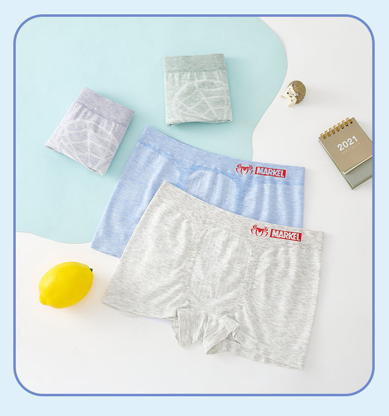 Picture of Children's Underwear Male Modal Baby Underwear Boys' Underwear Flat Corner 8 to 10 Years Old Middle and Big Children 9 to 12 Years Old No Traceless