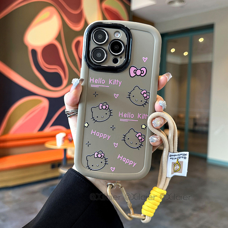 Picture of Suitable for OPPO Find X7 Pro Phone Case X5 Protective Case X3 Frosted Cute Hello Kitty Drop-resistant New