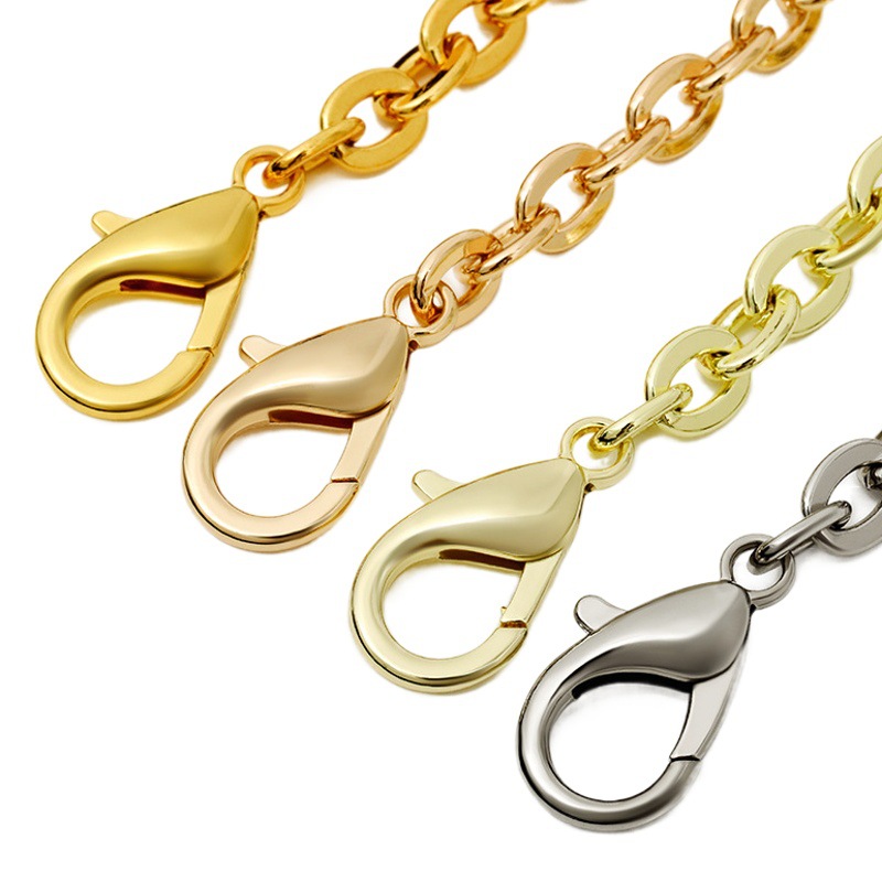 Ma Huangshi Mhs-H-25 Pure Copper O-Shaped Chain Bag Extension Chain Decorative Chain Women's Bag Pendant Hardware Accessories