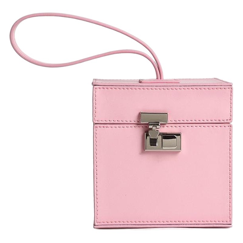 2025 New Fashion Cosmetic Bag Retro Versatile Small Square Bag Banquet Mini Niche Bag Ins Satchel Box Bag