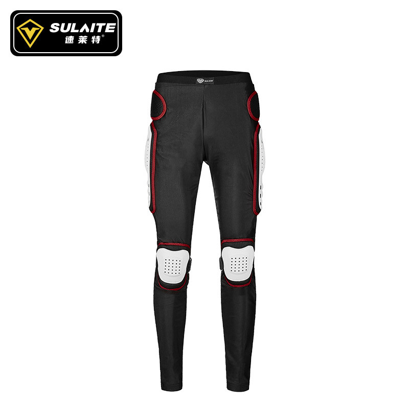 Picture of SULAITE Moto Armor Pants Off-road Riding Armor Pants Extreme Sports Pulley Anti-fall Anti-collision Armor Pants