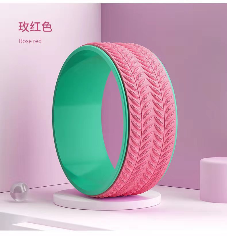 Picture of Manufacturers Yoga Wheel Open Back Yoga Equipment Beginners Yoga Wheel Back Bend Ring Yoga Pilates Circle Cross Border