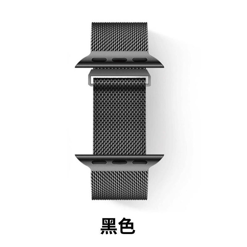Picture of For Milanese Nice Apple Watch applewatch Stainless Steel Loop Magnetic Buckle Iwatch Strap New
